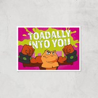 Battletoads Toadally Into You Art Print Giclee Art Print - A4 - Print Only, Multi
Battletoads Toadally Into You Art Print Giclee Art Print - A4 - Print Only, Multi