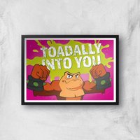 Battletoads Toadally Into You Art Print Giclee Art Print - A4 - Black Frame, Multi
Battletoads Toadally Into You Art Print Giclee Art Print - A4 - Black Frame, Multi