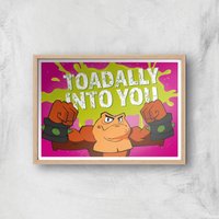 Battletoads Toadally Into You Art Print Giclee Art Print - A3 - Wooden Frame, Multi
Battletoads Toadally Into You Art Print Giclee Art Print - A3 - Wooden Frame, Multi