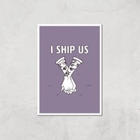 Sea Of Thieves I Ship Us Art Print Giclee Art Print - A4 - Print Only, Multi
Sea Of Thieves I Ship Us Art Print Giclee Art Print - A4 - Print Only, Multi