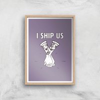Sea Of Thieves I Ship Us Art Print Giclee Art Print - A4 - Wooden Frame, Multi
Sea Of Thieves I Ship Us Art Print Giclee Art Print - A4 - Wooden Frame, Multi