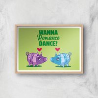 Viva Pinata Wanna Romance Dance Pig Art Print Giclee Art Print - A2 - Wooden Frame, Multi
Viva Pinata Wanna Romance Dance Pig Art Print Giclee Art Print - A2 - Wooden Frame, Multi
