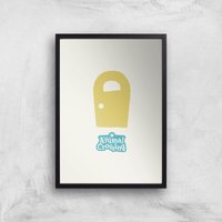 Nintendo Animal Crossing Yellow Door Art Print - A3 - Black Frame, Multi
Nintendo Animal Crossing Yellow Door Art Print - A3 - Black Frame, Multi
