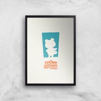 Nintendo Animal Crossing Blue Door Art Print - A2 - Black Frame, Multi
Nintendo Animal Crossing Blue Door Art Print - A2 - Black Frame, Multi