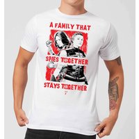 Black Widow Family That Spies Together Men's T-Shirt - White - XS - White
Black Widow Family That Spies Together Men's T-Shirt - White - XS - White