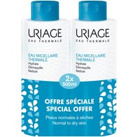 Uriage Thermal Micellar Water for Normal to Dry Skin 2 x 500ml (Special Offer)
Uriage Thermal Micellar Water for Normal to Dry Skin 2 x 500ml (Special Offer)