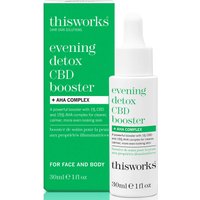 this works Evening Detox CBD Booster and AHA Complex
this works Evening Detox CBD Booster and AHA Complex