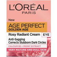 L'Oréal Paris Golden Age Eye Rosy Glow Cream 15ml
L'Oréal Paris Golden Age Eye Rosy Glow Cream 15ml