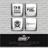 Marvel Iron Man Stark Industries Glass Set 4 pack
Marvel Iron Man Stark Industries Glass Set 4 pack