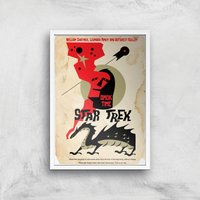 Amok Time Giclee - A3 - White Frame, Multi
Amok Time Giclee - A3 - White Frame, Multi