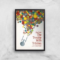 The Trouble With Tribbles Giclee - A4 - Black Frame, Multi
The Trouble With Tribbles Giclee - A4 - Black Frame, Multi