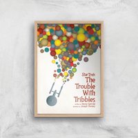The Trouble With Tribbles Giclee - A2 - Wooden Frame, Multi
The Trouble With Tribbles Giclee - A2 - Wooden Frame, Multi