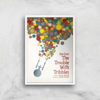 The Trouble With Tribbles Giclee - A2 - White Frame, Multi
The Trouble With Tribbles Giclee - A2 - White Frame, Multi