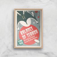 Balance Of Terror Giclee - A3 - Wooden Frame, Multi
Balance Of Terror Giclee - A3 - Wooden Frame, Multi