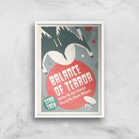 Balance Of Terror Giclee - A3 - White Frame, Multi
Balance Of Terror Giclee - A3 - White Frame, Multi