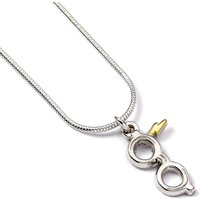 Harry Potter Silver Plated Lightning Bolt with Glasses Necklace
Harry Potter Silver Plated Lightning Bolt with Glasses Necklace