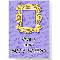 Friends Happy Birthday Greetings Card - Large Card
Friends Happy Birthday Greetings Card - Large Card