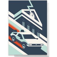 Back To The Future Greetings Card - Giant Card 
Back To The Future Greetings Card - Giant Card