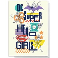 DC Super Hero Girls Greetings Card - Standard Card 
DC Super Hero Girls Greetings Card - Standard Card