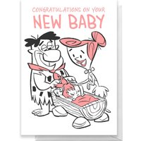 Flintstones New Baby Girl Greetings Card - Standard Card
Flintstones New Baby Girl Greetings Card - Standard Card