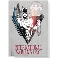 BatGirl International Women's Day Greetings Card - Standard Card
BatGirl International Women's Day Greetings Card - Standard Card