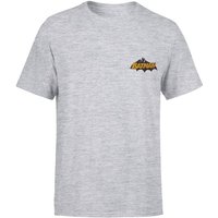 DC Batman Embroidered Unisex T-Shirt - Grey - XS
DC Batman Embroidered Unisex T-Shirt - Grey - XS
