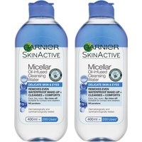 Garnier Micellar Water Facial Cleanser Delicate Skin and Eyes 400ml Duo Pack
Garnier Micellar Water Facial Cleanser Delicate Skin and Eyes 400ml Duo Pack