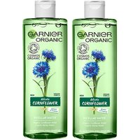 Garnier Organic Cornflower Micellar Cleansing Water 400ml Duo Pack
Garnier Organic Cornflower Micellar Cleansing Water 400ml Duo Pack