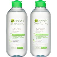 Garnier Micellar Water Facial Cleanser Combination Skin 400ml Duo Pack
Garnier Micellar Water Facial Cleanser Combination Skin 400ml Duo Pack