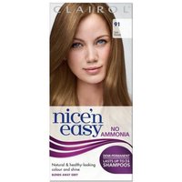 Clairol Nice'n Easy Semi-Permanent Hair Dye with No Ammonia (Various Shades) - 91 Dark Blonde 
Clairol Nice'n Easy Semi-Permanent Hair Dye with No Ammonia (Various Shades) - 91 Dark Blonde