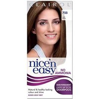 Clairol Nice'n Easy Semi-Permanent Hair Dye with No Ammonia (Various Shades) - 755 Light Brown
Clairol Nice'n Easy Semi-Permanent Hair Dye with No Ammonia (Various Shades) - 755 Light Brown