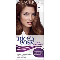 Clairol Nice'n Easy Semi-Permanent Hair Dye with No Ammonia (Various Shades) - 81 Mahogany
Clairol Nice'n Easy Semi-Permanent Hair Dye with No Ammonia (Various Shades) - 81 Mahogany