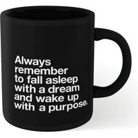 The Motivated Type Fall Asleep With A Dream Mug - Black
The Motivated Type Fall Asleep With A Dream Mug - Black