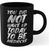 The Motivated Type Mediocre Mug - Black
The Motivated Type Mediocre Mug - Black