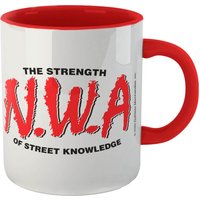 The Strength Of Street Knowledge Mug - White/Red
The Strength Of Street Knowledge Mug - White/Red