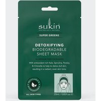Sukin Super Greens Detoxifying Sheet Mask Sachet 25ml
Sukin Super Greens Detoxifying Sheet Mask Sachet 25ml