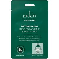 Sukin Super Greens Detoxifying Sheet Mask Sachet 200ml (Pack of 8)
Sukin Super Greens Detoxifying Sheet Mask Sachet 200ml (Pack of 8)
