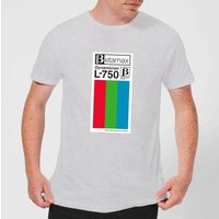 Betamax Label Men's T-Shirt - Grey - XS
Betamax Label Men's T-Shirt - Grey - XS