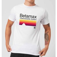 Betamax Cassette System Men's T-Shirt - White - XS
Betamax Cassette System Men's T-Shirt - White - XS