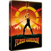 Flash Gordon (40th Anniversary Edition) - Zavvi Exclusive 4K Ultra HD & Blu-ray (3 discs) Steelbook 
Flash Gordon (40th Anniversary Edition) - Zavvi Exclusive 4K Ultra HD & Blu-ray (3 discs) Steelbook