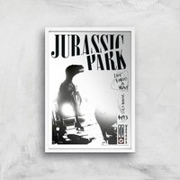 Jurassic Park Life Finds A Way Giclee Art Print - A3 - White Frame, Multi
Jurassic Park Life Finds A Way Giclee Art Print - A3 - White Frame, Multi