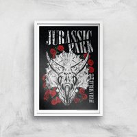 Jurassic Park Isla Nublar 93 Giclee Art Print - A4 - White Frame, Multi
Jurassic Park Isla Nublar 93 Giclee Art Print - A4 - White Frame, Multi