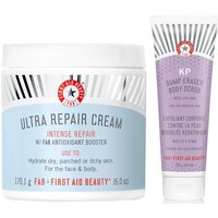 First Aid Beauty Ultra Repair Cream and KP Body Scrub Bundle
First Aid Beauty Ultra Repair Cream and KP Body Scrub Bundle