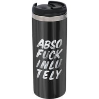 The Motivated Type Absofuckinlutely Stainless Steel Thermo Travel Mug - Metallic Finish
The Motivated Type Absofuckinlutely Stainless Steel Thermo Travel Mug - Metallic Finish