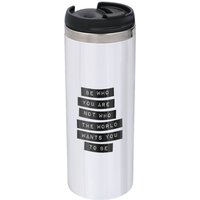 The Motivated Type Be Who You Are Stainless Steel Thermo Travel Mug - Metallic Finish
The Motivated Type Be Who You Are Stainless Steel Thermo Travel Mug - Metallic Finish