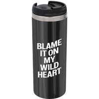 The Motivated Type Blame It On My Wild Heart Stainless Steel Thermo Travel Mug - Metallic Finish
The Motivated Type Blame It On My Wild Heart Stainless Steel Thermo Travel Mug - Metallic Finish