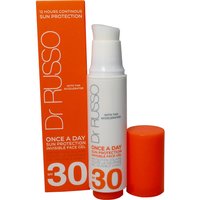 Dr. Russo Once a Day SPF30 Sun Protective Face Gel 15ml
Dr. Russo Once a Day SPF30 Sun Protective Face Gel 15ml