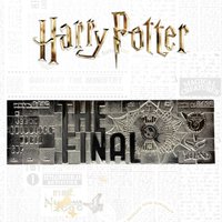 Harry Potter Silver Plated Limited Edition Quidditch World Cup Ticket
Harry Potter Silver Plated Limited Edition Quidditch World Cup Ticket