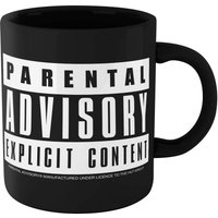 Parental Advisory Parental Advisory Explicit Content Mug - Black
Parental Advisory Parental Advisory Explicit Content Mug - Black