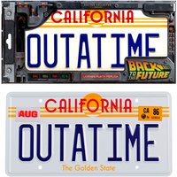 Doctor Collector Back to the Future Outatime License Plate Replica
Doctor Collector Back to the Future Outatime License Plate Replica